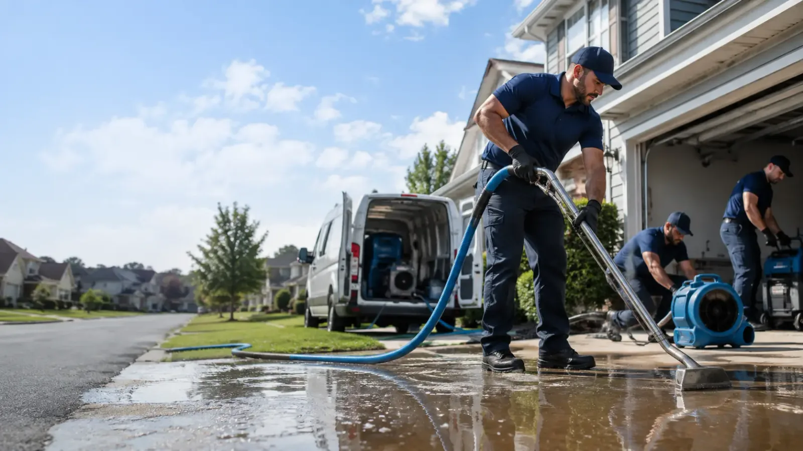 Flood Damage Restoration in Elliott, IL